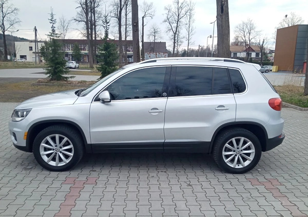 Volkswagen Tiguan cena 67989 przebieg: 166000, rok produkcji 2017 z Kraków małe 254